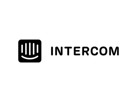 Intercom Black Logo PNG vector in SVG, PDF, AI, CDR format