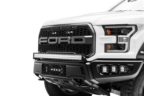 2017-2020 Ford F-150 Raptor OEM Bumper Grille LED Kit with 10 Inch LED ...