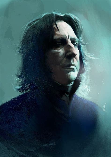 Severus Snape fanart by artist kittrose on Tumbrl. Harry Potter Fan Art ...