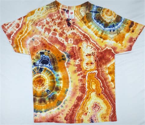 Squatch Art Geode Tie Dye T-shirt Men's Size Large - Etsy