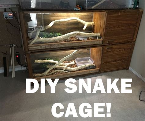 DIY Snake Cage : 12 Steps (with Pictures) - Instructables