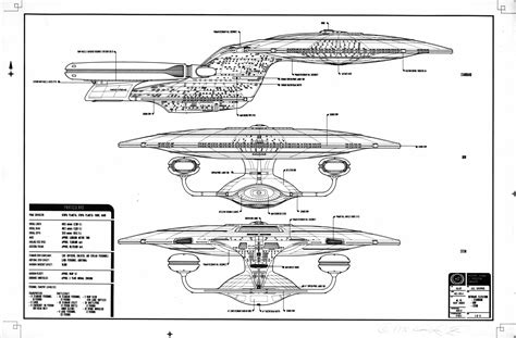 The Original Ed Whitefire Enterprise NCC-1701-D Blueprints