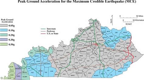 earthquake map kentucky