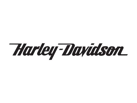 Harley Davidson Letterform Logo PNG vector in SVG, PDF, AI, CDR format