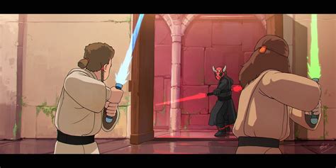 Star Wars cartoon edition movie show still screenshot, Star Wars, Star ...