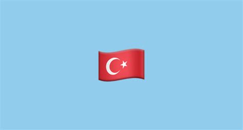 🇹🇷 Drapeau: Turquie Emoji on Apple iOS 13.2