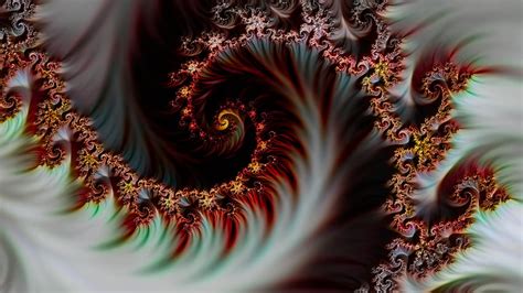 Fractal, spiral, digital art, , background, 16258, 5120 X 2880 Fractal ...