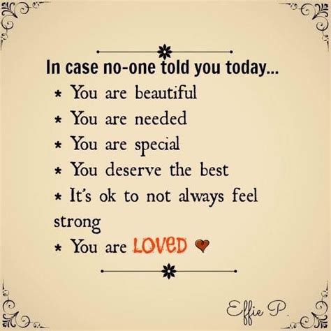 You Are Loved: A Reminder for Today