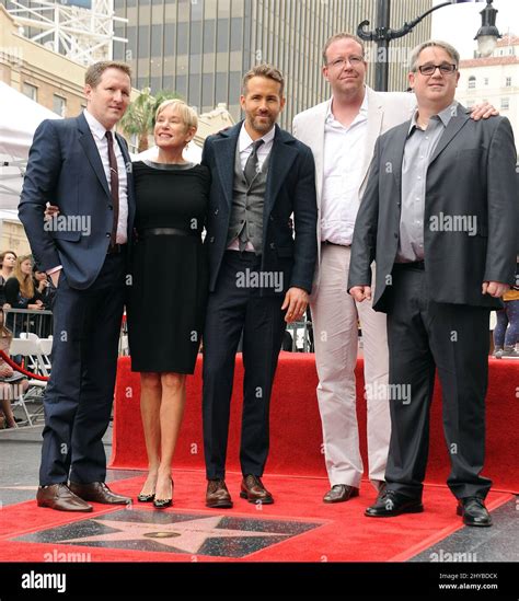 Ryan Reynolds, Family during Ryan Reynolds Hollywood Star Ceremony held ...