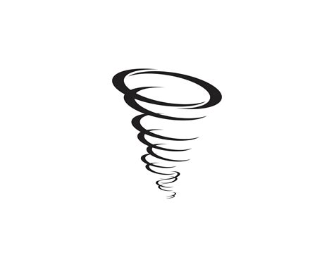 Tornado symbol vector illustration 596304 Vector Art at Vecteezy