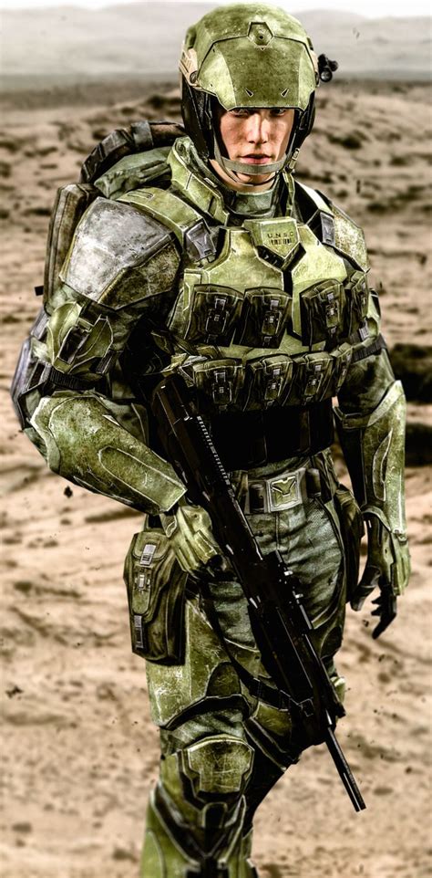 Halo Armor, Sci-fi Armor, Military Guns, Military Art, Unsc Halo, Best ...