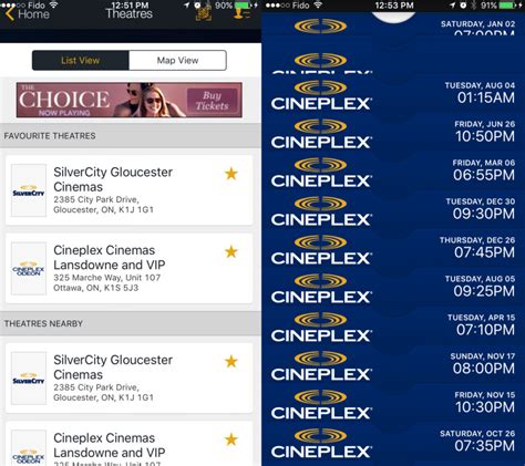 App of the Week: Cineplex makes movie night simple - MobileSyrup