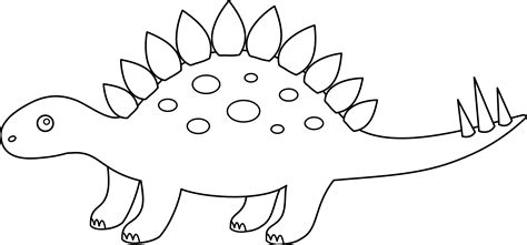 Free Dinosaur Outline, Download Free Dinosaur Outline png images, Free ...