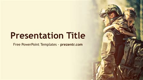 Army PowerPoint Template | Army powerpoint, Military powerpoint ...