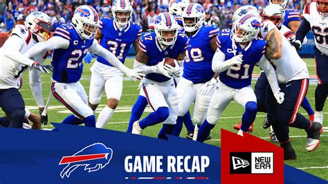 Buffalo Bills Beat New England Patriots 27-21: Josh Allen's Two Rushing ...