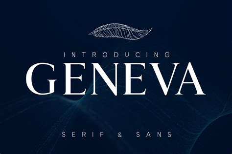 GENEVA Typeface Duo | Serif Fonts ~ Creative Market