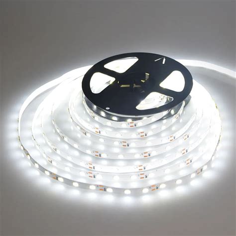 5m 10m High quality 5630 SMD DC12V Non waterproof warm white / white ...