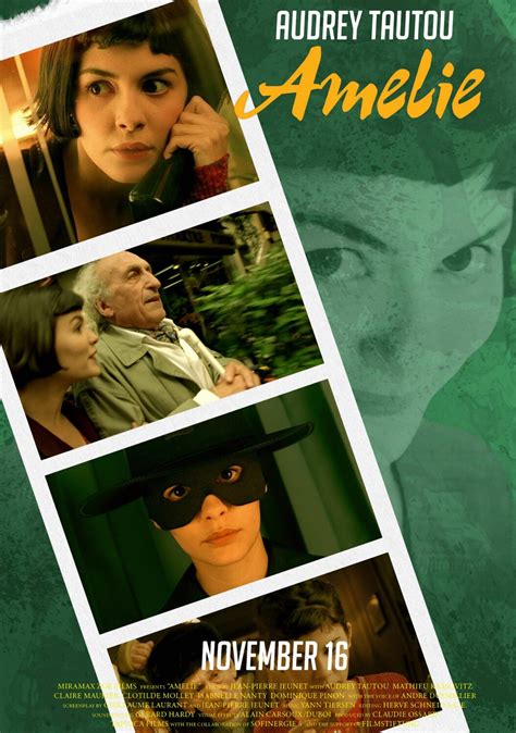 Amelie Movie Poster - Classic 00's Vintage Poster Print - prints4u