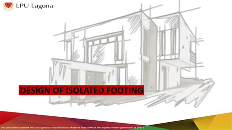 SOLUTION: Design of isolated footing - Studypool