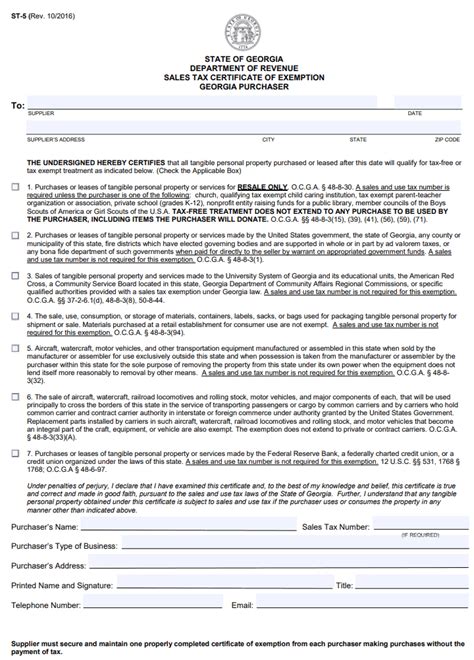 How To Get A Georgia Sales Tax Certificate of Exemption - StartUp 101