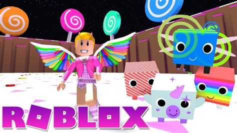 Rainbow Pet! Roblox: Rainbow! 🐾 Pet Simulator! ~ Candy Land & Candy Pet ...