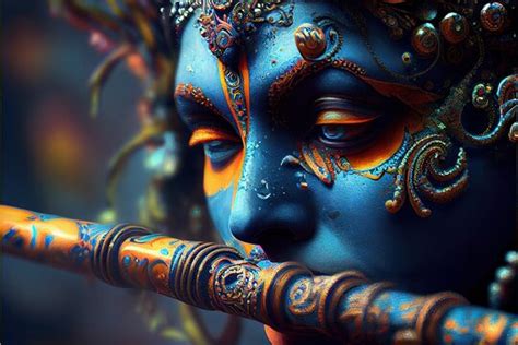 Hindu God Krishna Wallpaper 3d