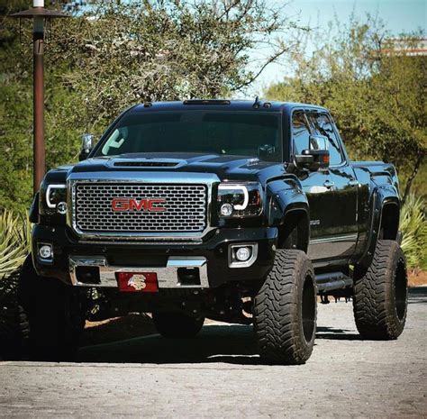 gmc lifted trucks black - Touch Blogsphere Galleria Di Immagini