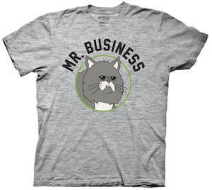 Bob's Burgers Mr. Business Cat T-Shirt