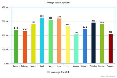 Tropical Rainforest Climate Graph