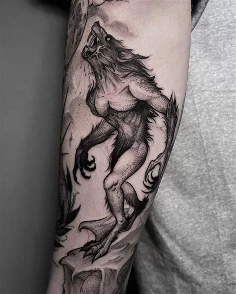 Discover 148+ cool werewolf tattoos best - tnbvietnam.edu.vn