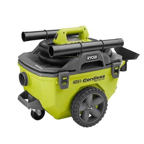 Ryobi 18 Volt Wet Dry Vacuum 6 Gal. 80 CFM Cordless Compact P770 ...