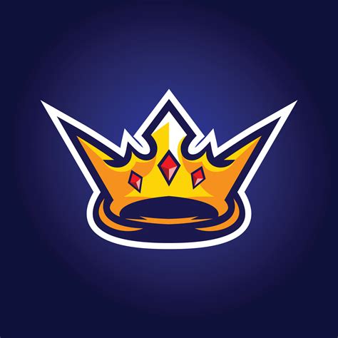 Crown Esports Logo 5640161 Vector Art at Vecteezy