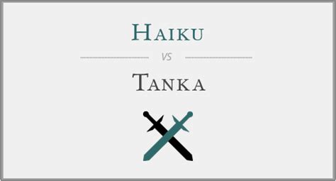 Haiku vs. Tanka