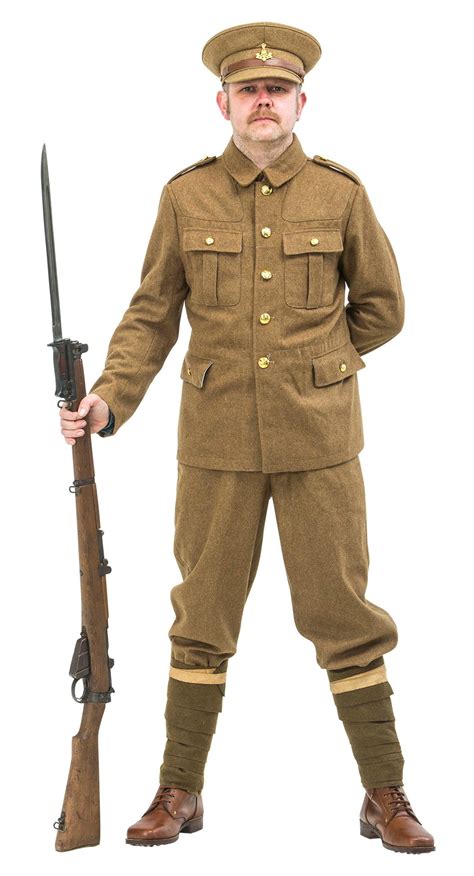 WW1 British Army soldiers uniform 1914 – The History Bunker Ltd