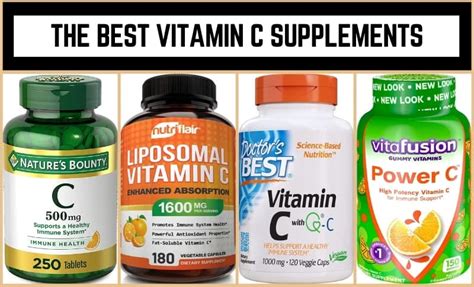 The 10 Best Vitamin C Supplements to Buy (2024) - Jacked Gorilla