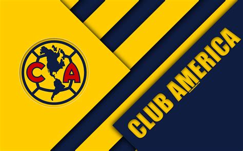 Download wallpapers Club America, 4k, Mexican Football Club, material ...