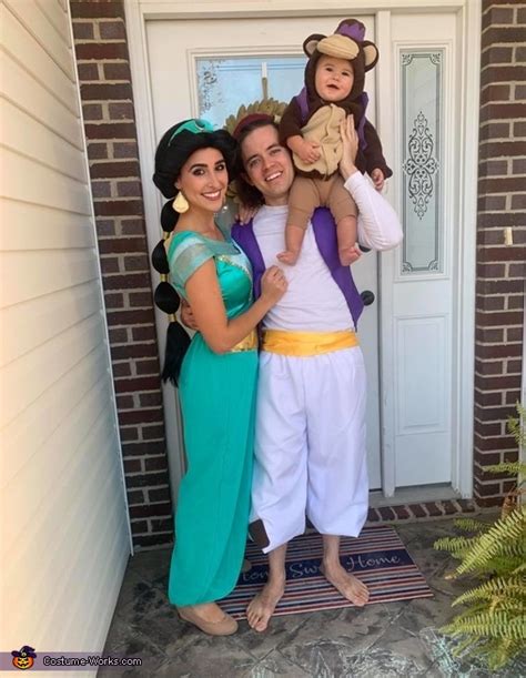 Jasmine, Aladdin and monkey Abu Costume