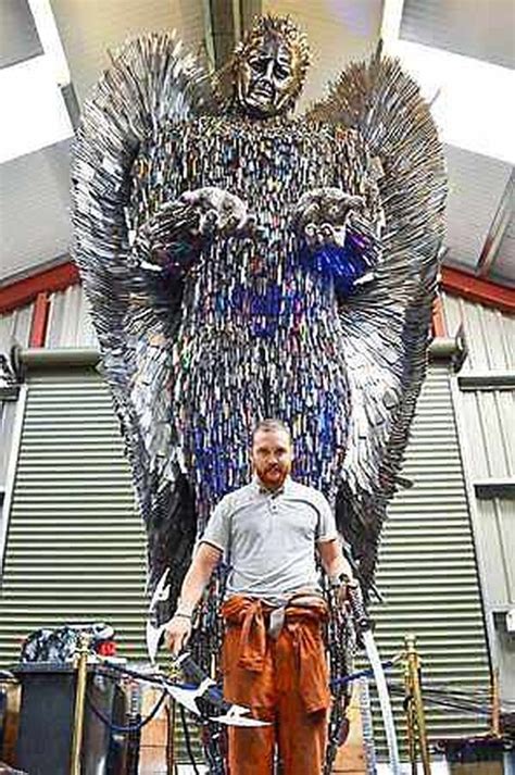 Shropshire Knife Angel sculptor now taking on gun crime | Shropshire Star