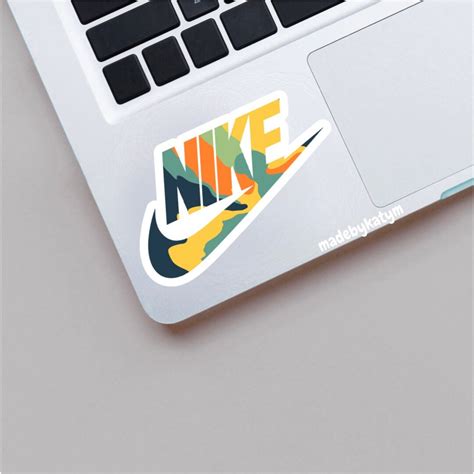 Nike Stickers Nike Swoosh Stickers Vinyl Decal Gift | Etsy