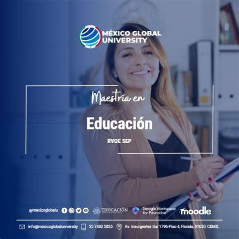 Maestría en Educación - México Global University