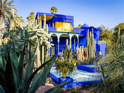 Jardin Majorelle: der Garten von YSL in Marrakesch