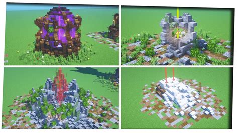 Minecraft: 7 Custom Beacon Designs! [Beacon Designs & Inspiration ...