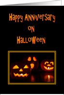 Halloween Wedding Anniversary Cards from Greeting Card Universe