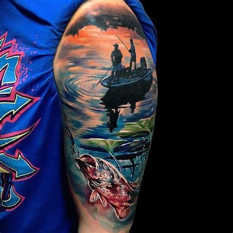 Fishing Tattoos For Men