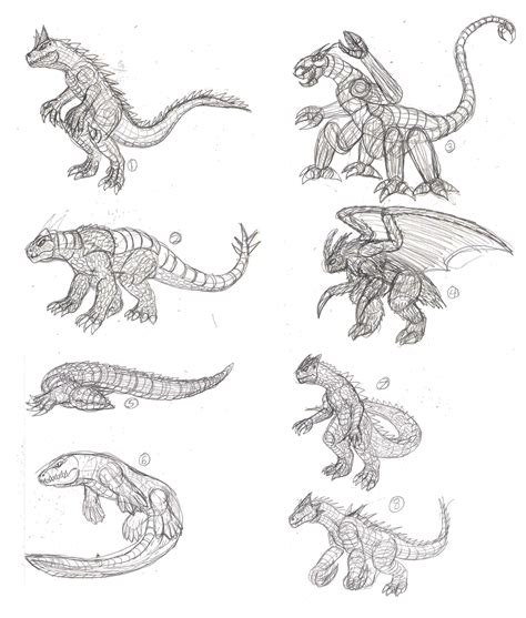 New Kaiju Designs by JacobSpencerKaiju79 on DeviantArt