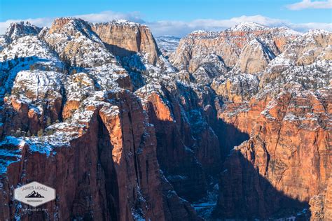 Zion National Park in Winter - James Udall