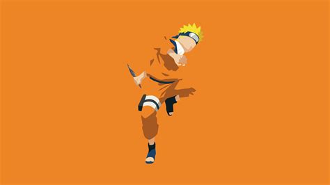 Naruto Uzumaki Minimalist Anime Wallpaper 4k Ultra HD ID:3619