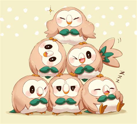 Pokemon Rowlet Wallpapers - Top Free Pokemon Rowlet Backgrounds ...