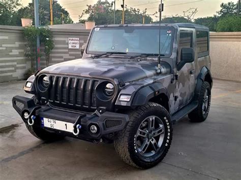 This modified Mahindra Thar is a Jeep Wrangler lookalike - Car News