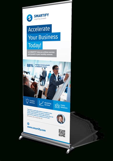 Corporate Business Roll-Up Banners Template For Download regarding ...